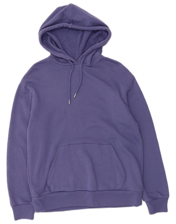 Marks & Spencer Jersey con capucha para mujer Reino Unido 12 Algodón azul medio