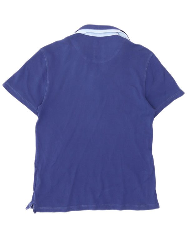 Harmont & Blaine Polo De Corte Estrecho Para Hombre De Algodón Azul Medio