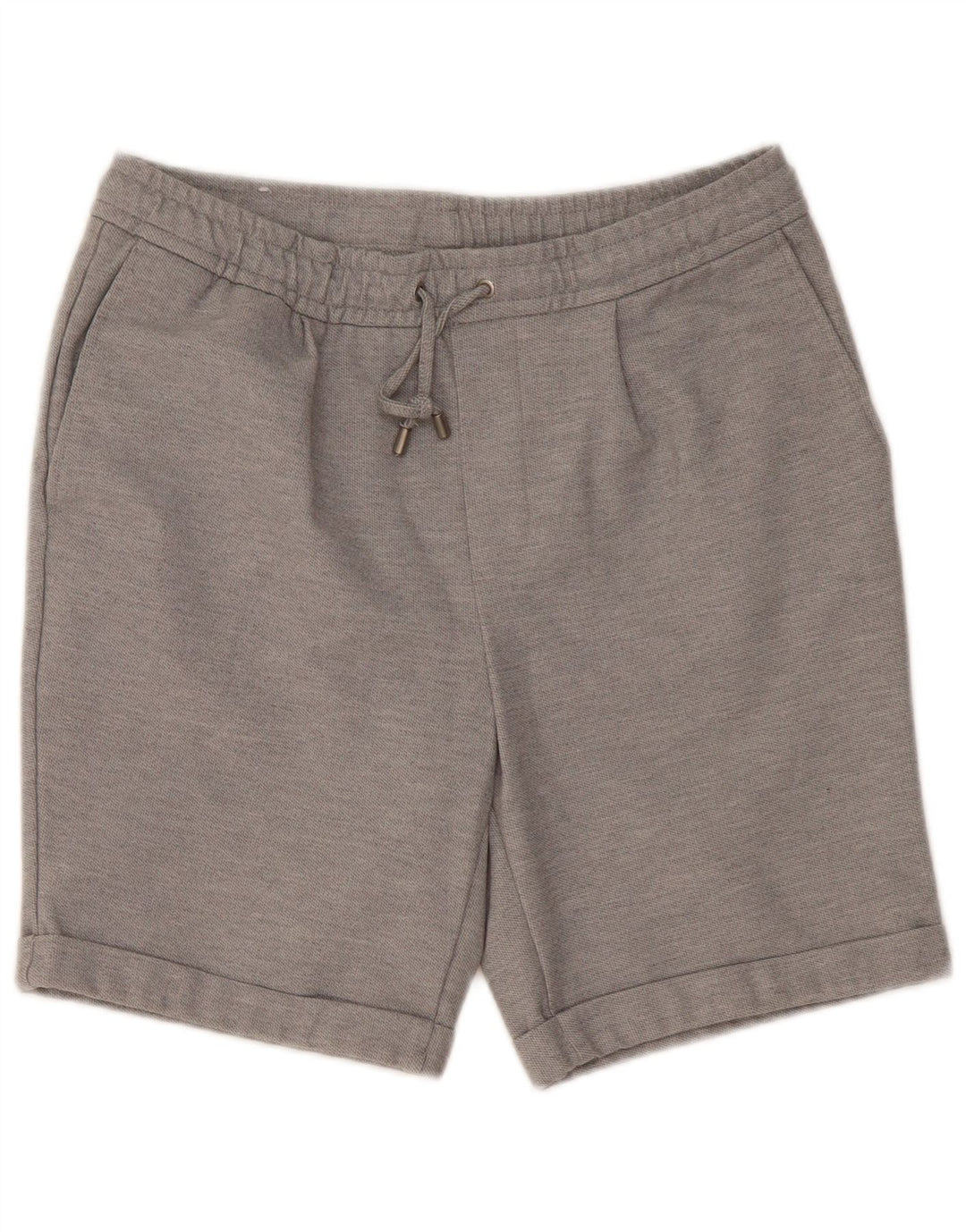 Zara Hombre Shorts Deportivos Grande Gris