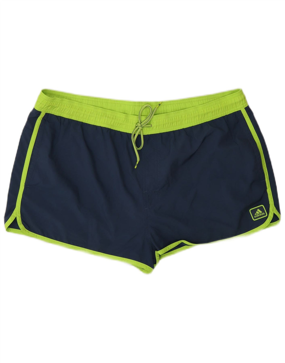 Adidas - Pantalones cortos deportivos para hombre, talla grande, color azul marino, poliéster