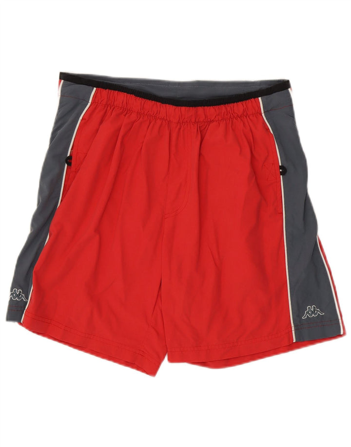 Kappa Hombre Bañador Graphic Medium Rojo Colorblock Poliamida