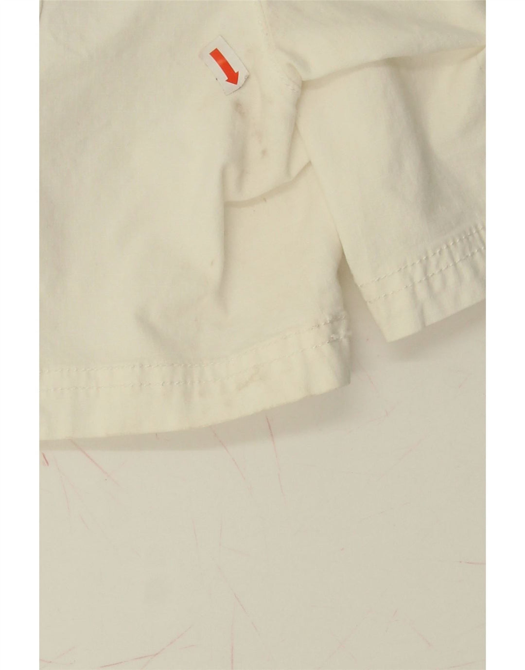 EDDIE BAUER Womens Cargo Shorts US 10 Large W33  White Cotton Vintage Eddie Bauer and Second-Hand Eddie Bauer from Messina Hembry 