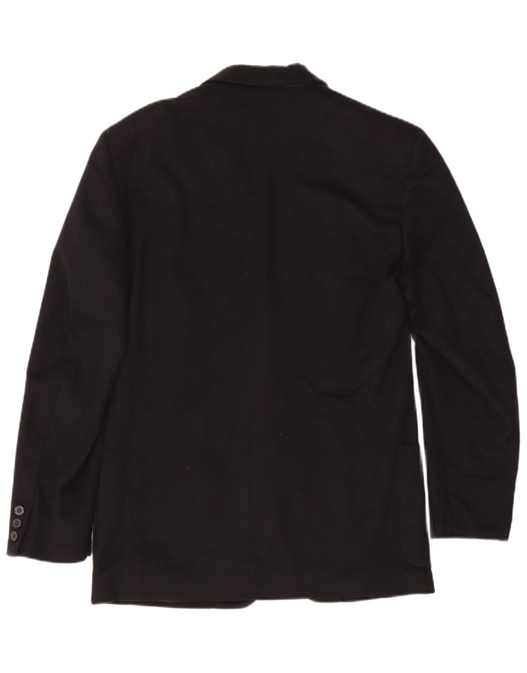 Trussardi Jeans Chaqueta tipo blazer de 2 botones para hombre IT 46 Small Black