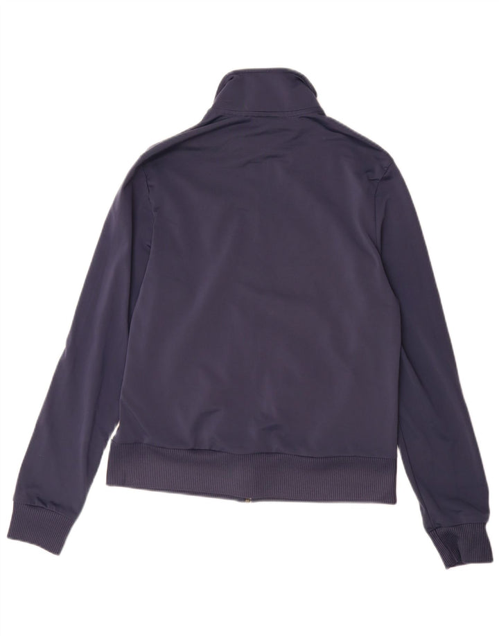 PUMA Chaqueta de chándal para mujer UK 40 Grande Azul marino Colorblock