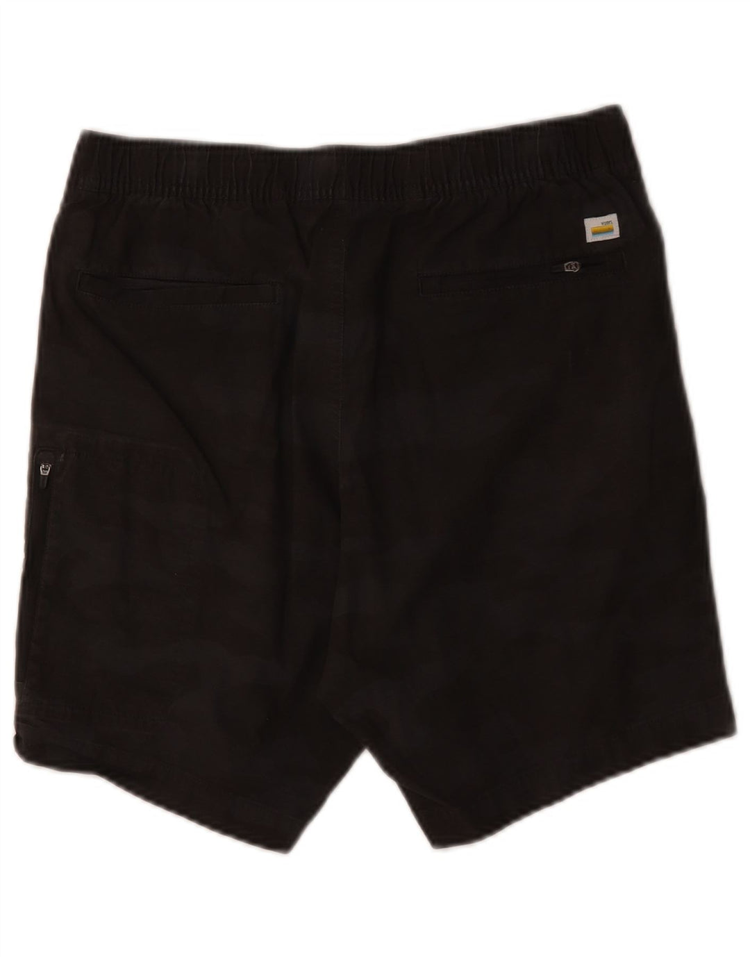 Pantalones cortos chinos Vuori para hombre medianos W30 algodón de camuflaje gris
