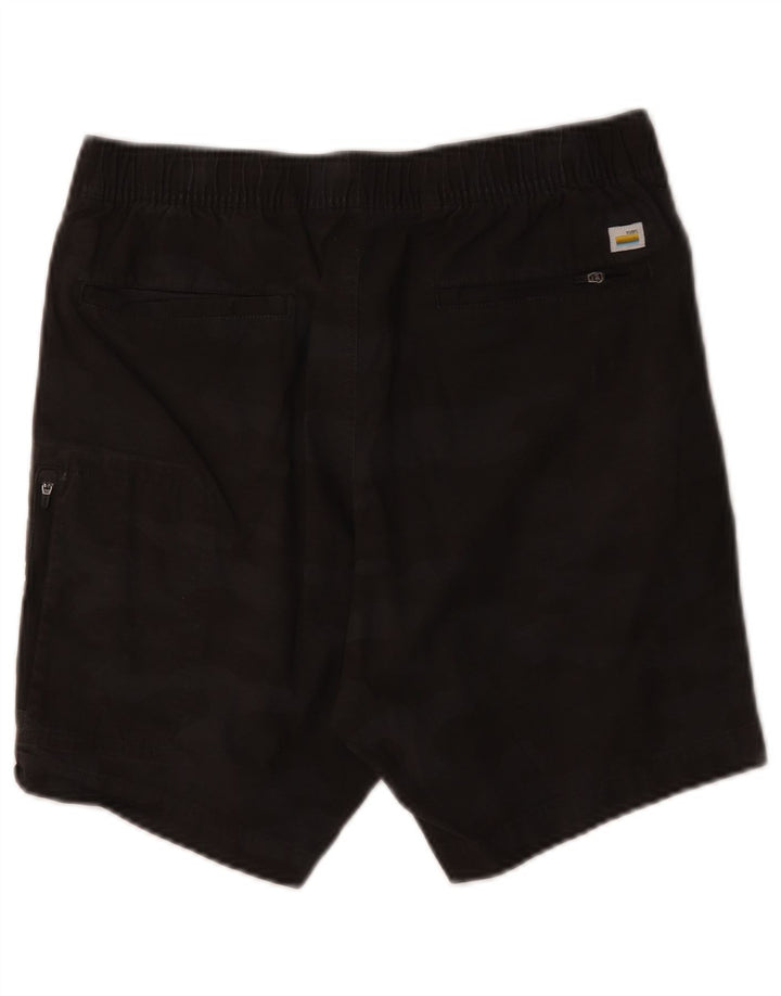 Pantalones cortos chinos Vuori para hombre medianos W30 algodón de camuflaje gris