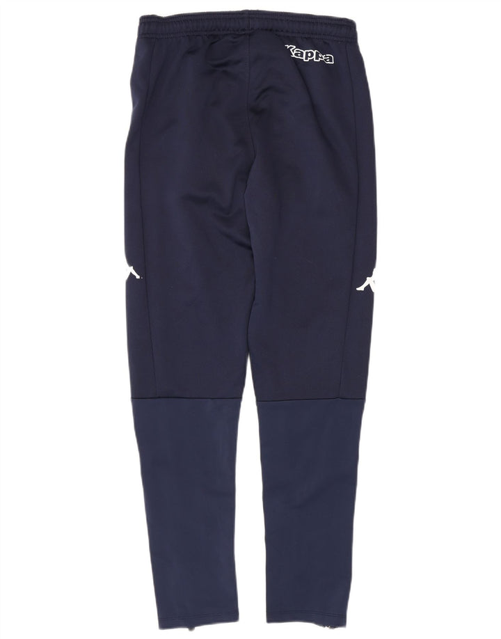 Kappa Hombre Pantalones De Chándal Gráfico Small Azul Marino Poliéster