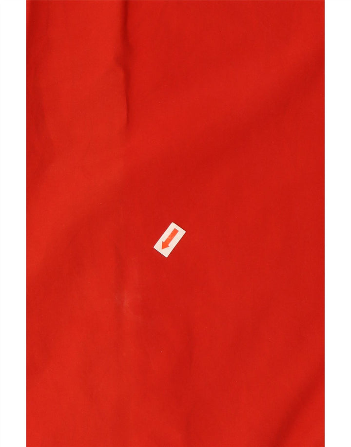 Tommy Hilfiger Camisa para hombre grande de algodón rojo