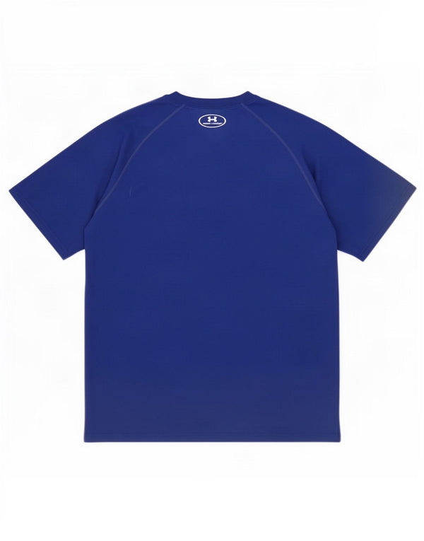 Under Armour Camiseta Heat Gear para hombre Top XL Poliéster azul