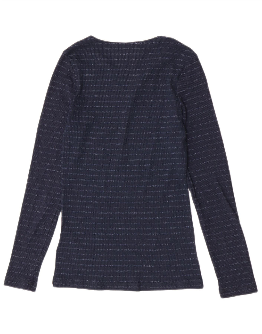 Marks & Spencer Top para mujer de manga larga UK 8 Small Azul marino a rayas