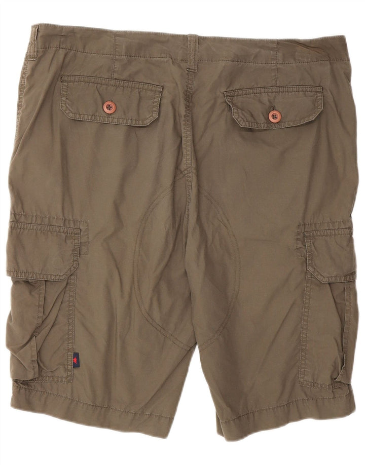 Pantalones cortos tipo cargo Kappa para hombre IT 50 Large W36 Algodón caqui