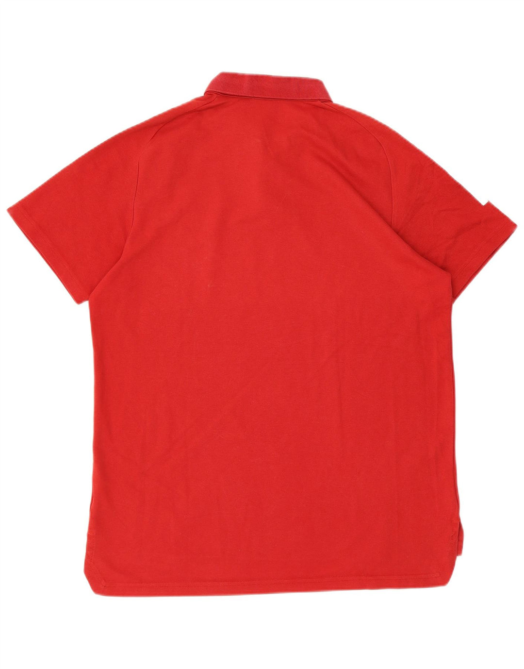 ADIDAS Polo Aeroready para hombre grande de algodón rojo