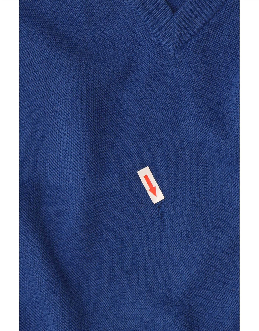 Jersey Lacoste Hombre con Cuello en V Acrílico Azul Medio