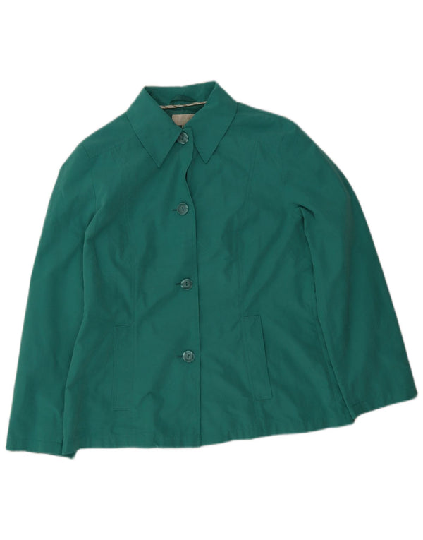 Marks & Spencer Chaqueta Bomber para Mujer UK 40 Poliéster Verde Medio