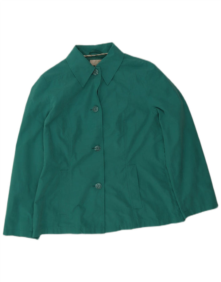 Marks & Spencer Chaqueta Bomber para Mujer UK 40 Poliéster Verde Medio