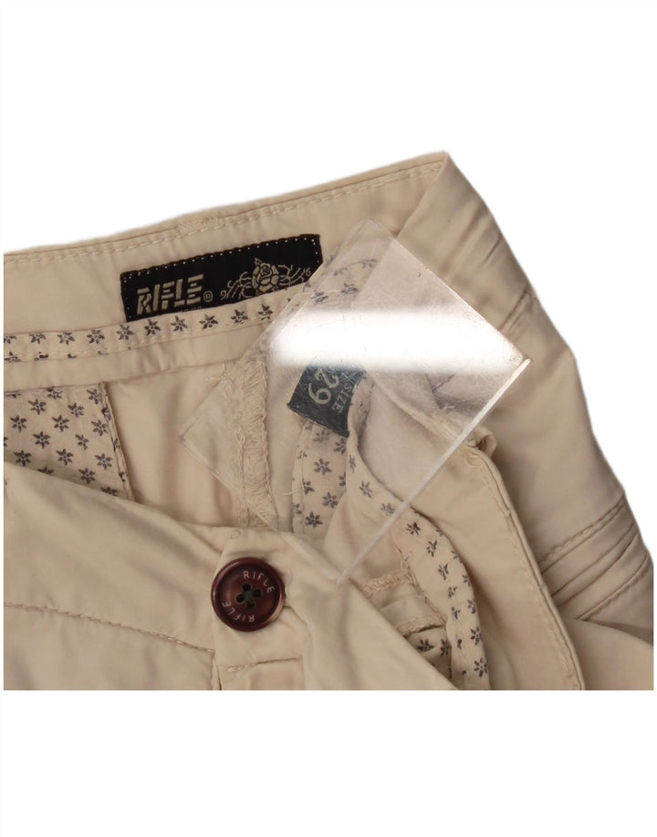 Pantalones cortos chinos Rifle para mujer W29 Medium Off White