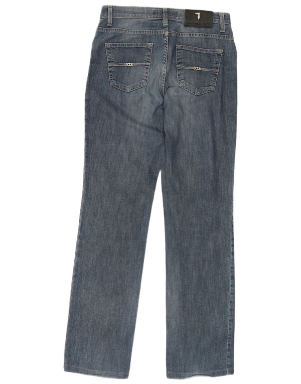 TRUSSARDI Vaqueros Rectos Mujer W26 L30 Algodón Azul