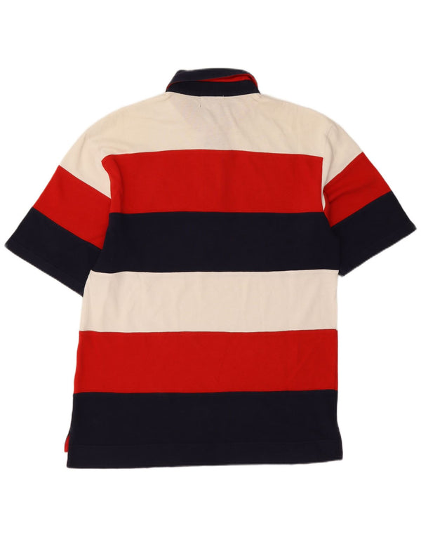 Polo Kappa Hombre De Algodón A Rayas Multicolor Mediano