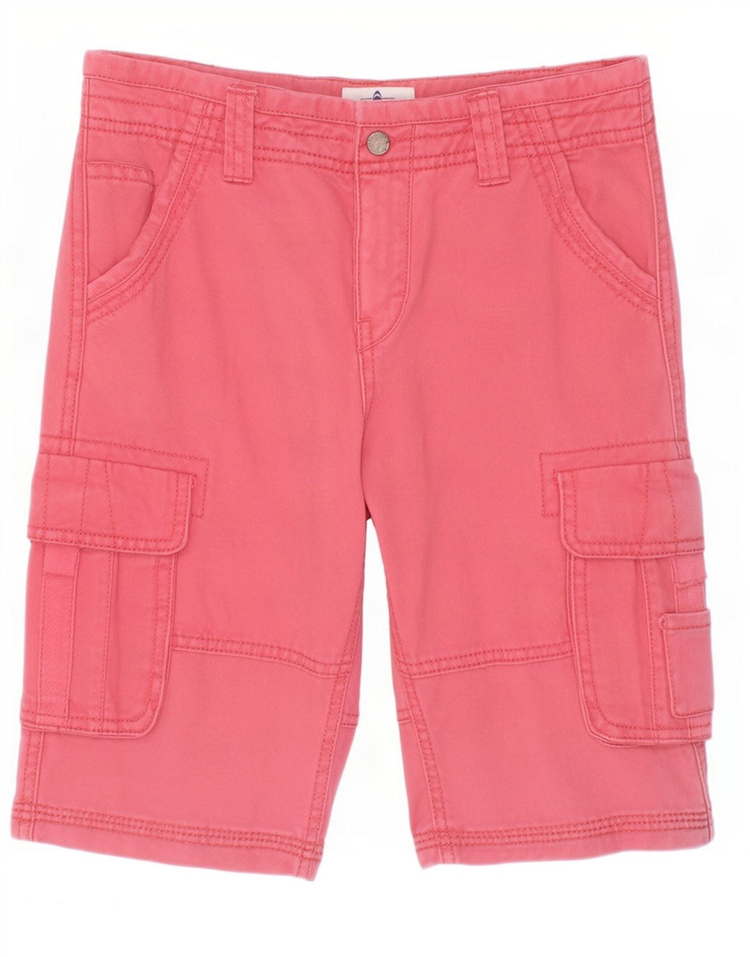 Pantalones cortos tipo cargo para niños Fat Face 10-11 años W25 Algodón rosa