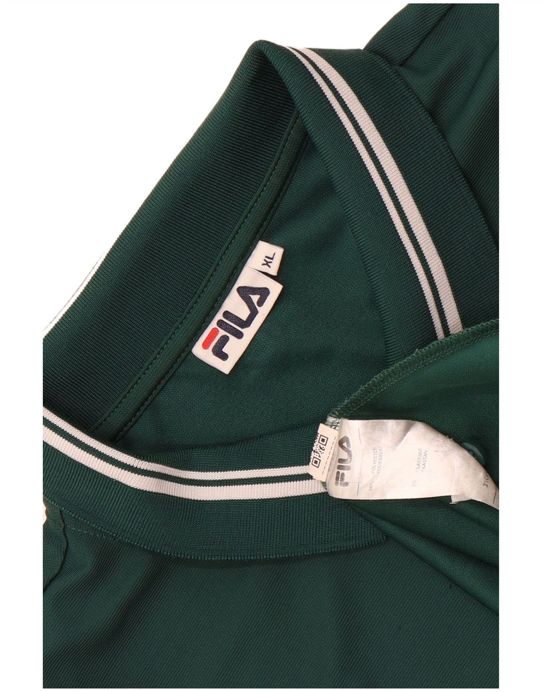 Polo Fila Hombre XL Poliéster Verde