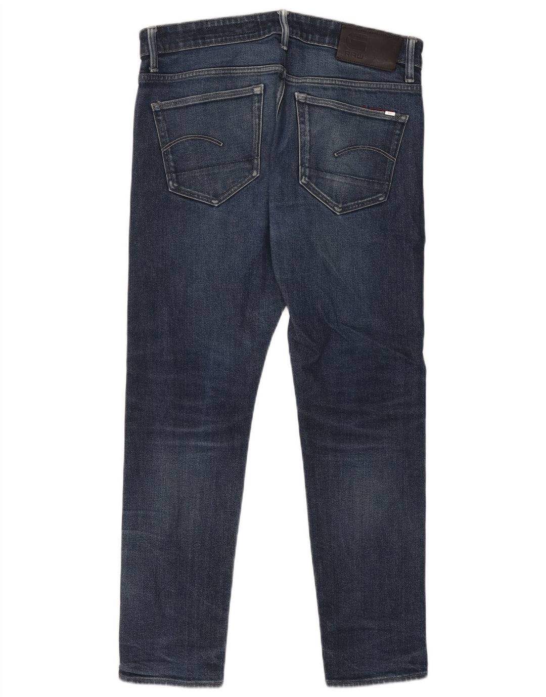 G-Star Hombre 3301 Slim Jeans W34 L32 Algodón Azul