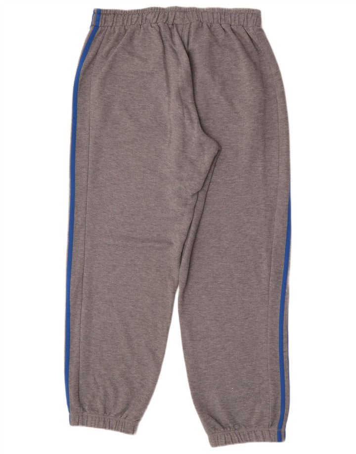 Adidas Hombre Climalite Chándal Pantalones Joggers Grande Gris Poliéster