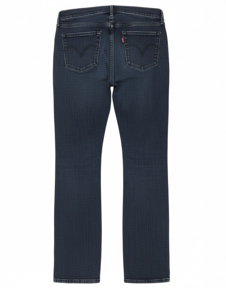 Vaqueros Levi's Mujer 505 Rectos W31 L32 Algodón Azul Marino