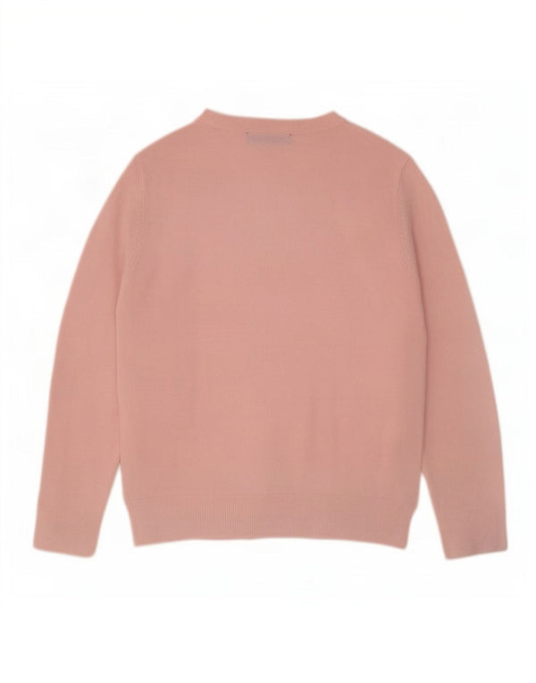 Marks & Spencer - Jersey de cuello redondo para mujer, talla 40, color rosa medio