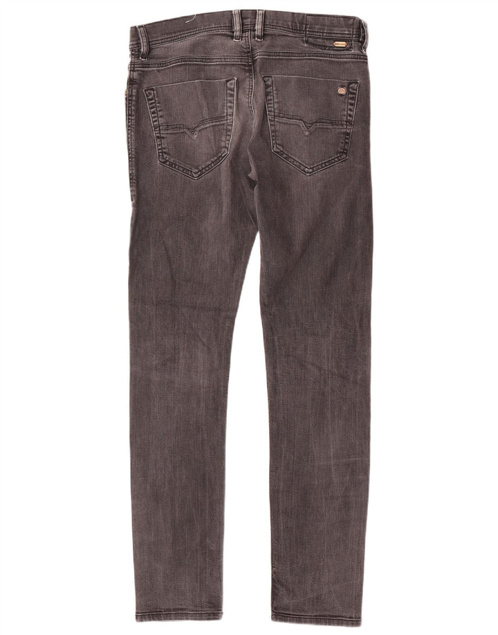 Diesel Hombre Tepphar Slim Jeans W30 L31 Algodón Gris