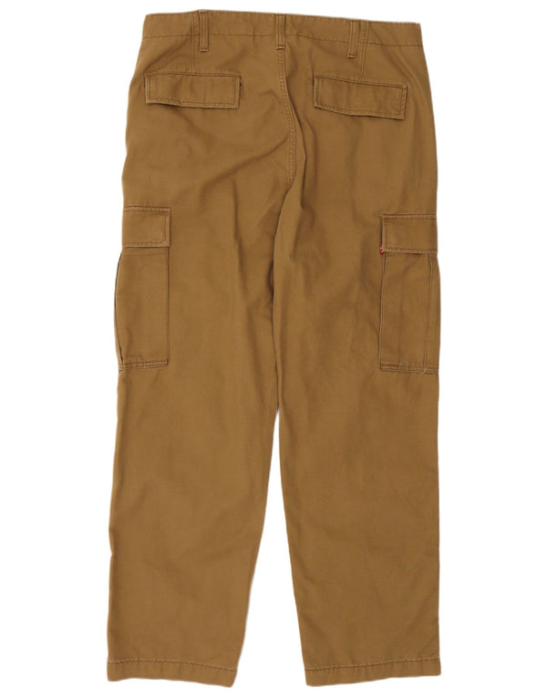 Levi's Pantalón cargo recto para hombre W36 L30 Algodón marrón