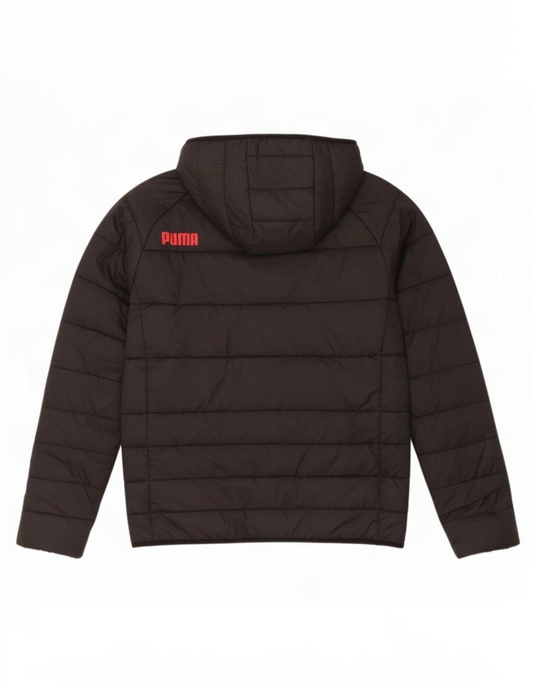 Puma Chaqueta acolchada con capucha AC Milan para niño 13-14 años Negro Poliéster