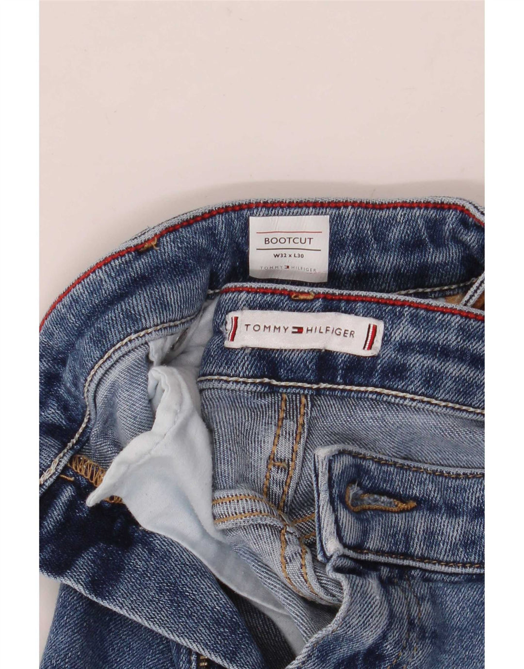 Tommy Hilfiger Jeans Bootcut para Mujer W32 L30 Azul