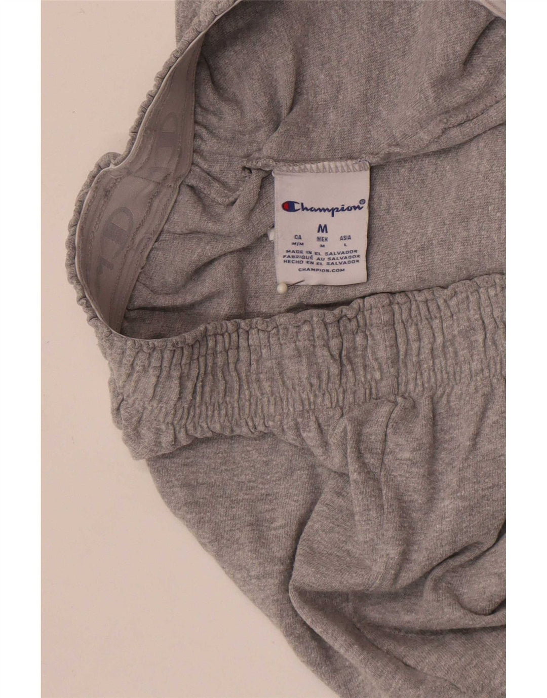 Champion Pantalones cortos deportivos para mujer UK 44 Algodón gris medio
