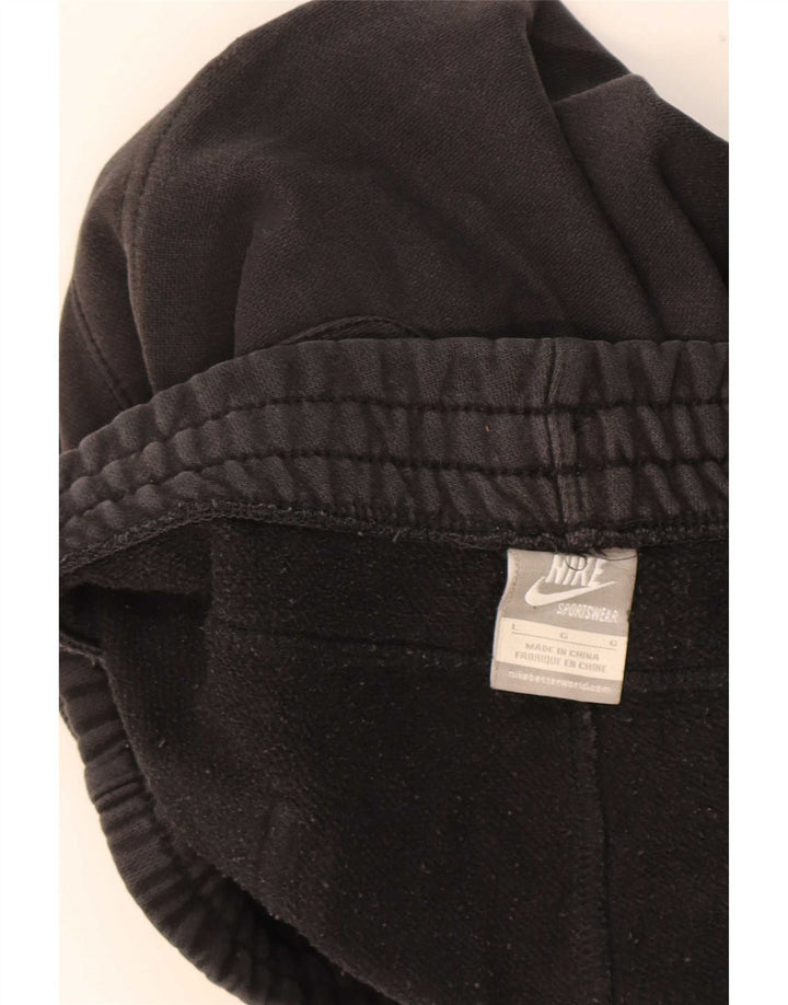 Nike - Pantalones de chándal para hombre, talla grande, color negro, algodón