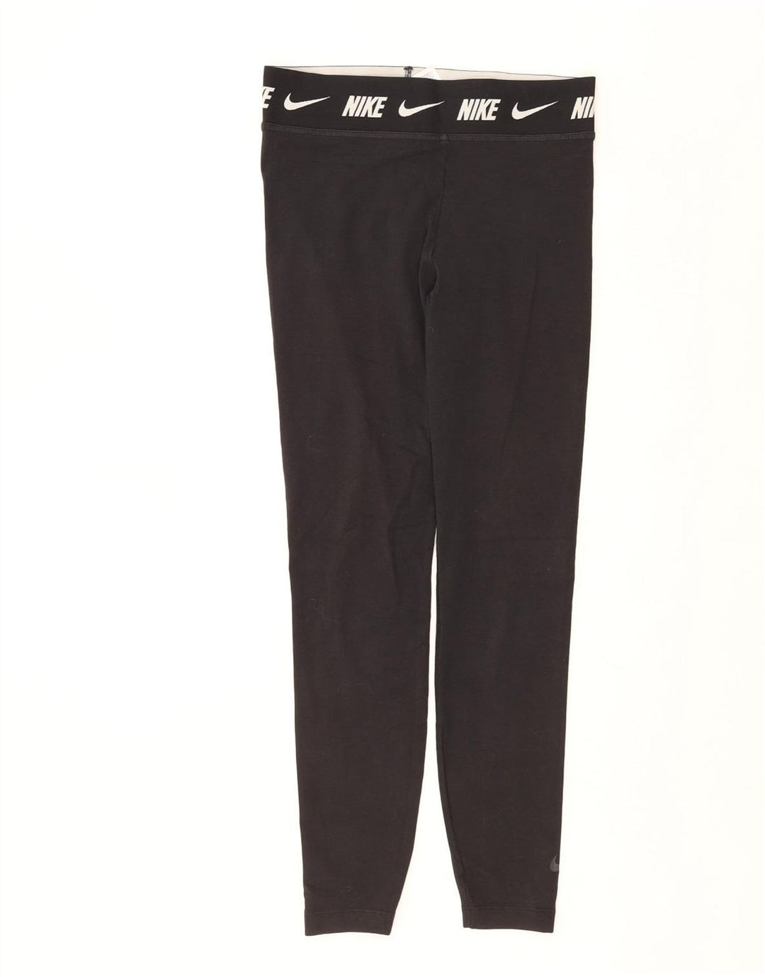 NIKE Leggings gráficos ajustados para mujer UK 40 Mediano Algodón negro