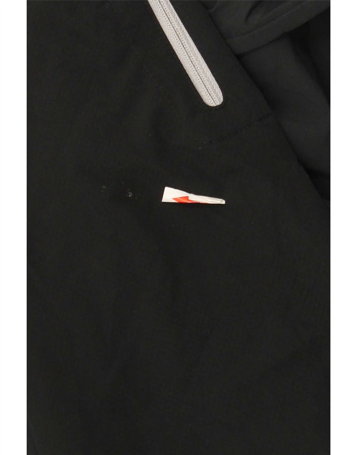 Columbia Chaqueta superior de chándal con capucha para hombre, 2XL, poliéster color block negro