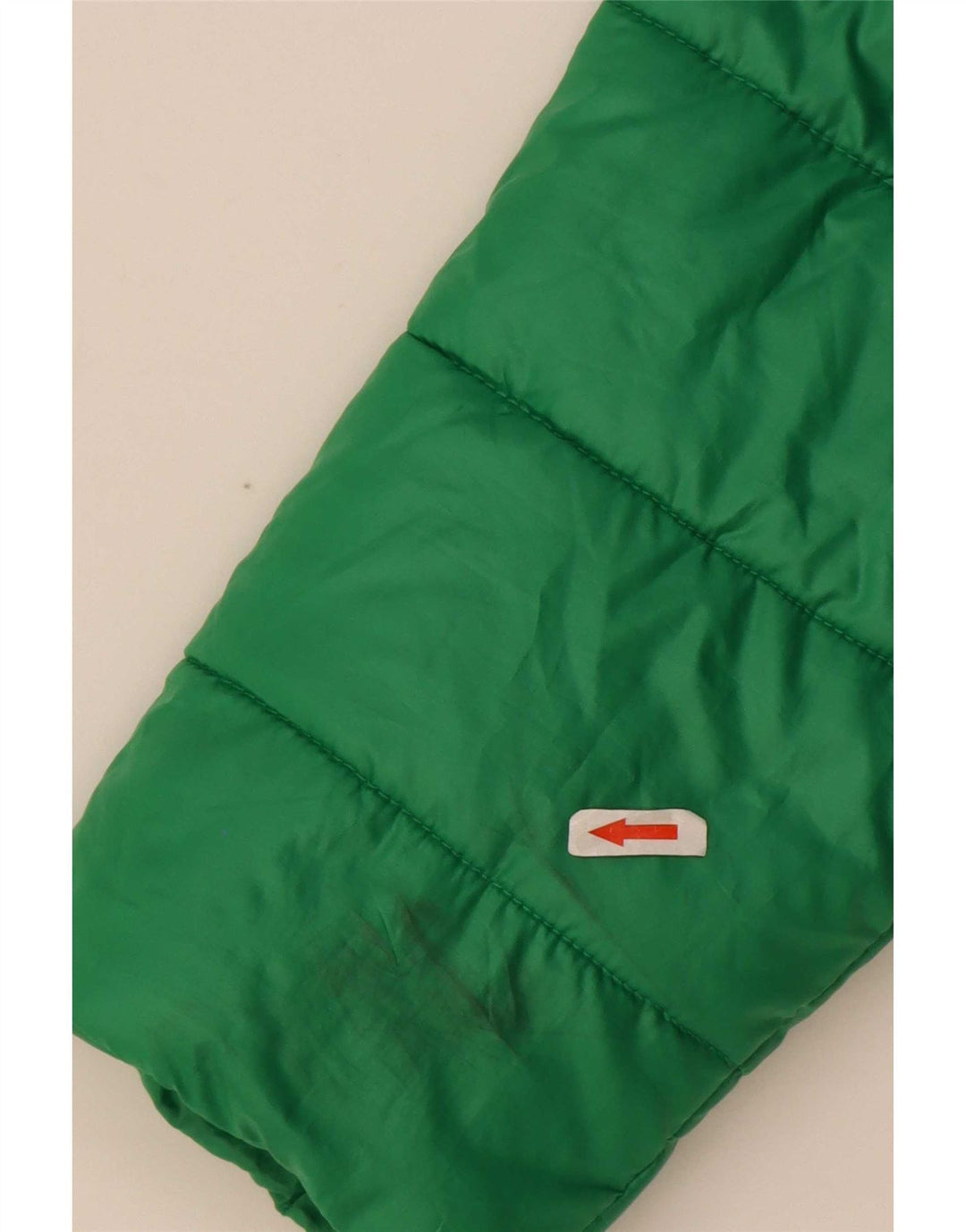 Puma Chaqueta acolchada con capucha para hombre UK 40 Large Verde Colorblock Poliéster