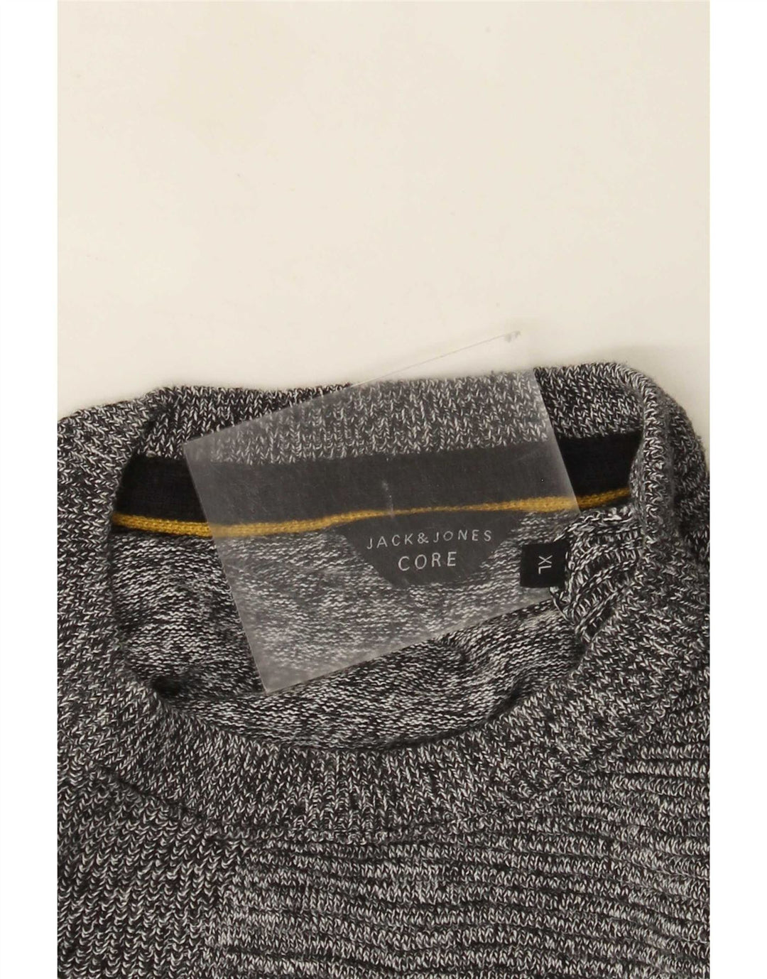 Jack & Jones Jersey De Cuello Redondo Para Hombre XL Gris Moteado