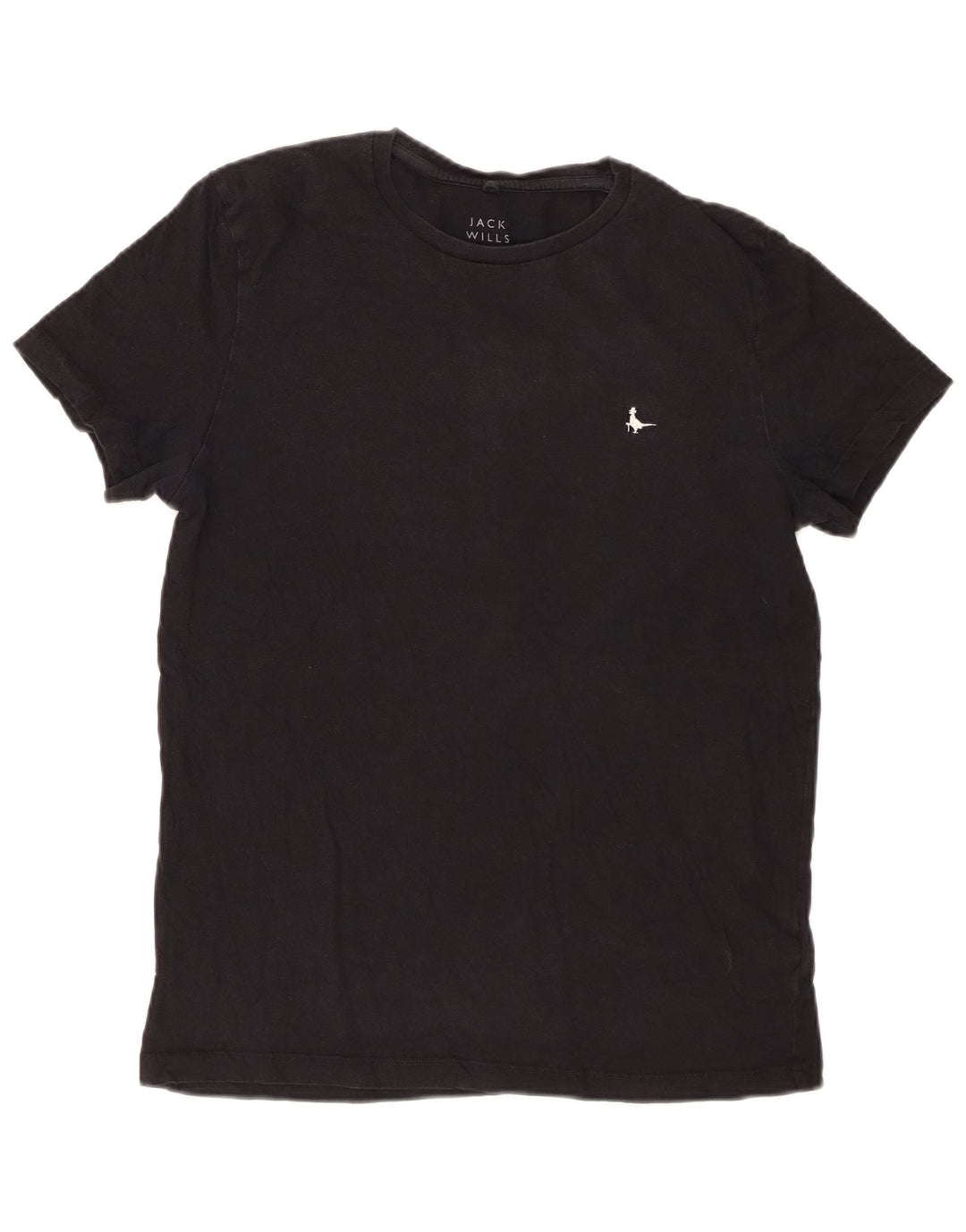 JACK WILLS Camiseta Hombre Top Small Algodón Negro