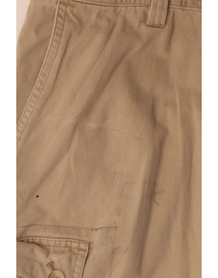 Izod Shorts Cargo Hombre W40 XL Algodón Beige
