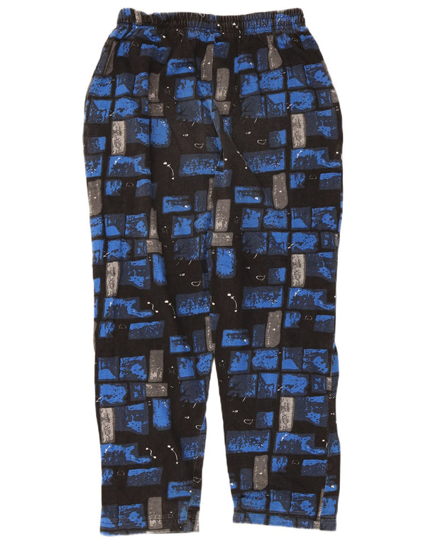 John Baner Pantalones de chándal para hombre UK 44/46 XL Azul Patchwork Algodón