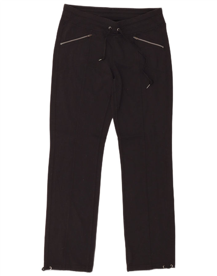 ATHLETA Pantalones de chándal para mujer UK 44 Medium Black Nylon