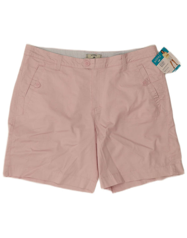Lee Womens Riders Chino Shorts US 16 XL W38 Algodón Rosa