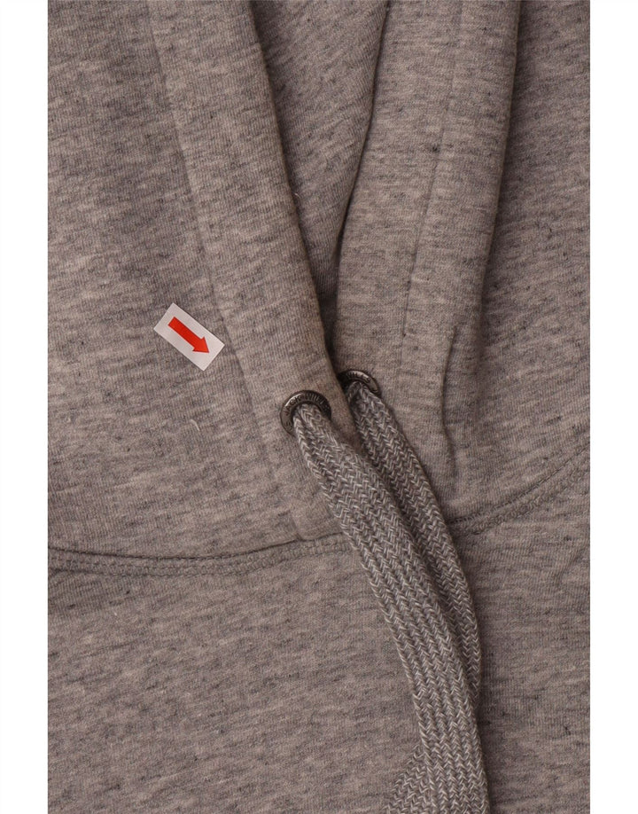 Jack Wills Sudadera con capucha para mujer UK 8 Small Gris Algodón
