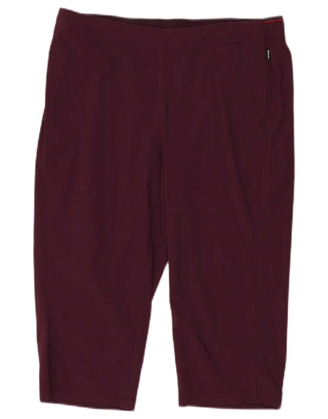 Rohan Leggings Capri para Mujer UK 44 Grande Poliamida Borgoña