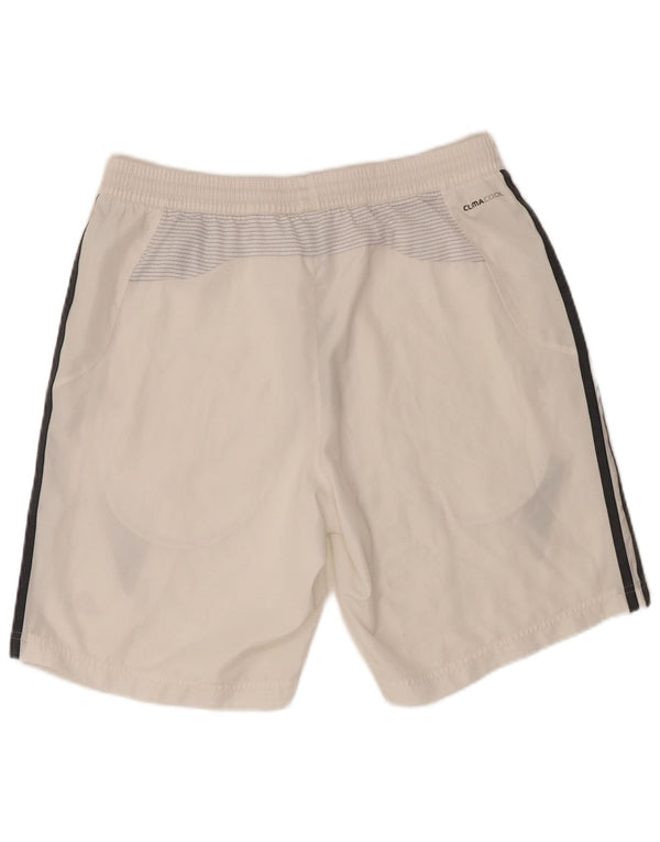 Adidas Mens Climacool Sport Shorts Medio Blanco Colorblock Poliéster