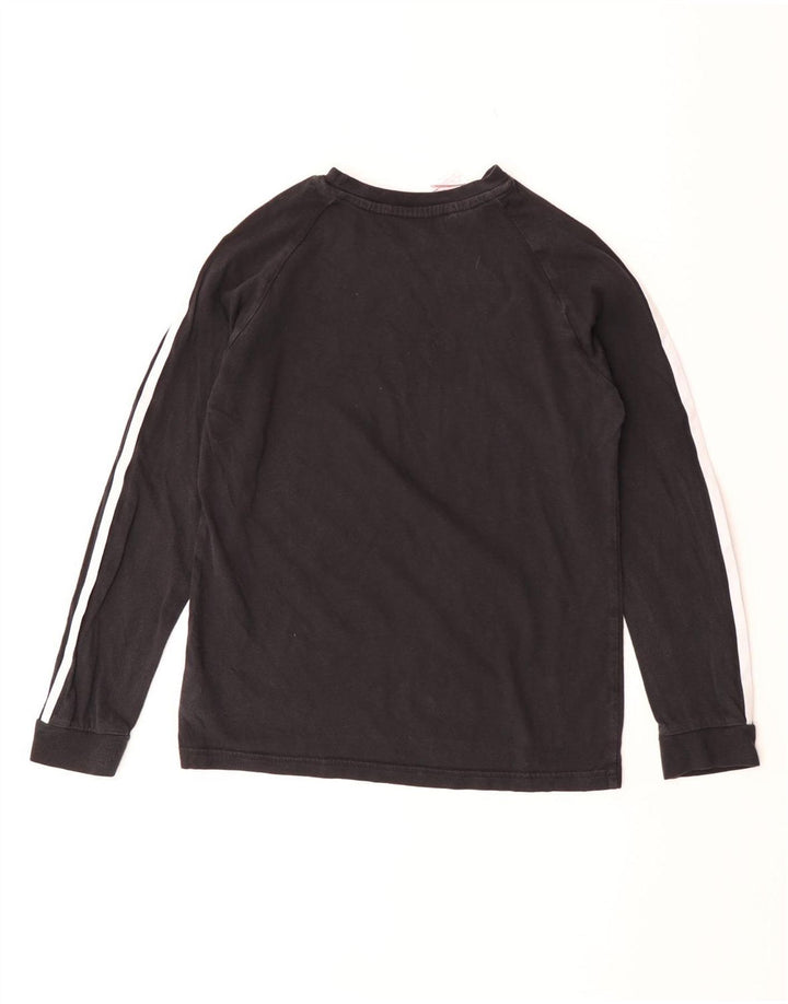 Adidas Camiseta Niño Manga Larga 11-12 Años Negro Algodón