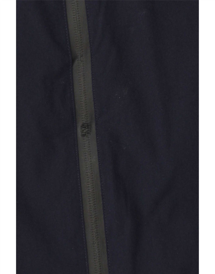 Zara Mens Bomber Jacket UK 40 Grande Azul Marino