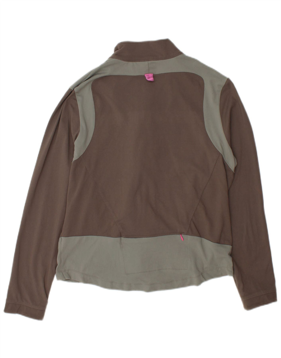 Marks & Spencer Chaqueta de chándal para mujer, talla 40, talla grande, color marrón