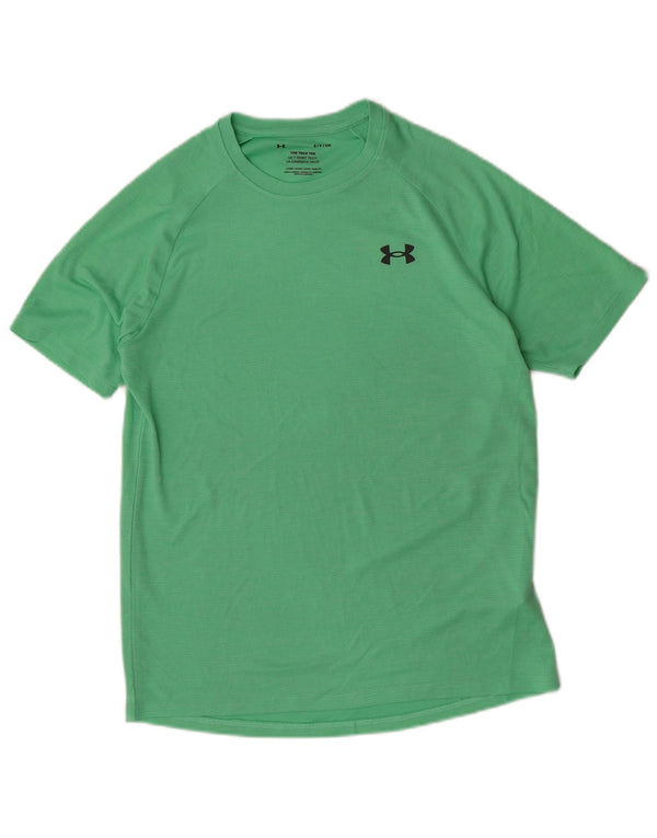 Camiseta Under Armour Hombre Top Small Verde Poliéster